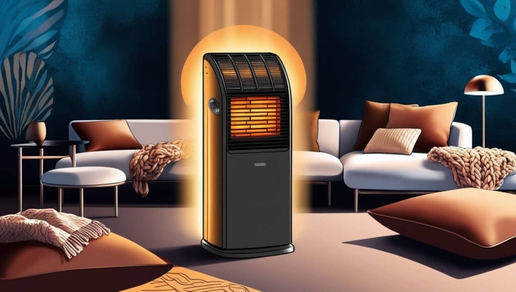 Electric room heaters size