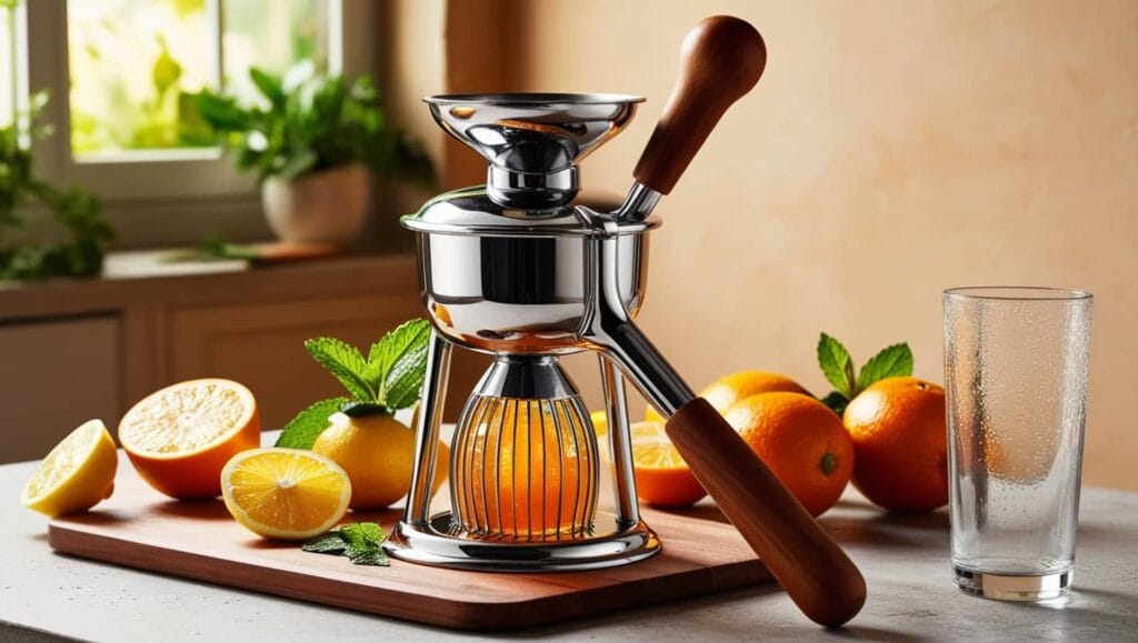 best hand press citrus juicer