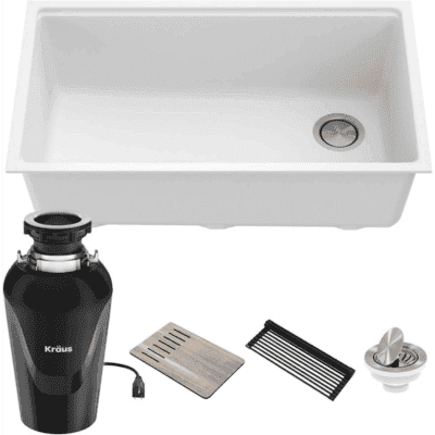 Kraus Single Bowl Kitchen Sink