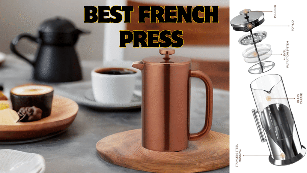 French Press Coffee Maker Machine