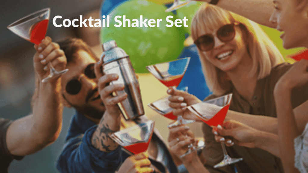 Best Cocktail Shaker Set Bartender Kit