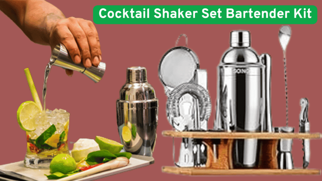 Best Cocktail Shaker Set Bartender Kit